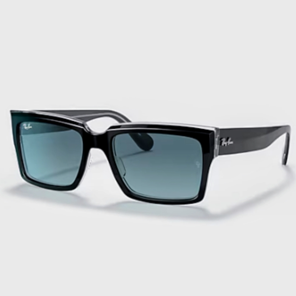 Ray-Ban Black and Blue Sunglasses